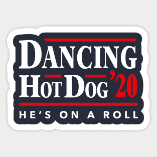 Dancing Hot Dog 2020 Sticker